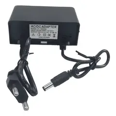GENERICO - Cargador Cámara Seguridad Fuente Poder 12v 2a Impermeable