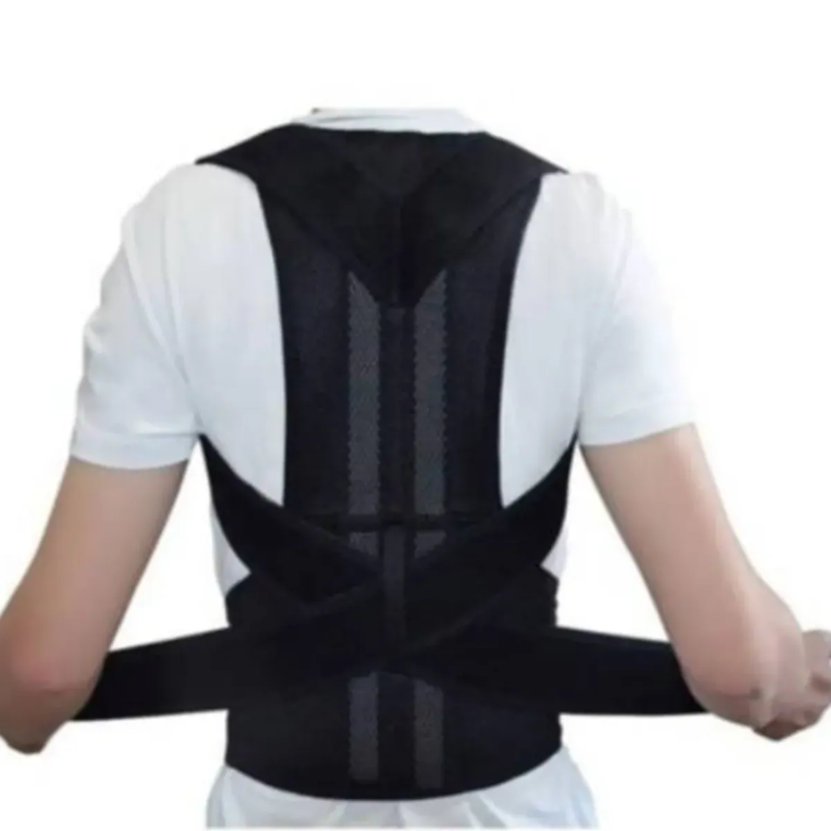 GENERICO - Corrector de Postura Soporte Lumbar - Magnetoterapia - Tallas XXL