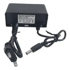 GENERICO - Cargador Fuente Poder Cámara Seguridad 12v 2a Interior Exter