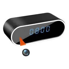 GENERICO - Reloj Despertador Camara Oculta Wifi4ktiempo Real 128gb