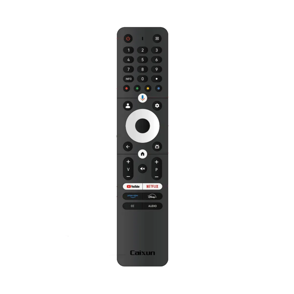CAIXUN - Control Remoto Original Caixun para modelos Google TV
