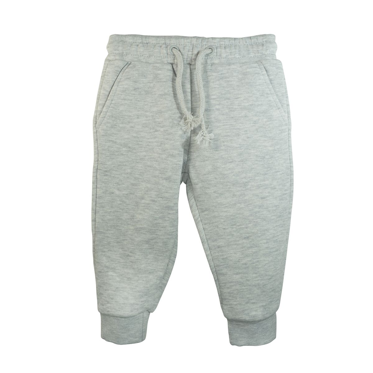 PUMUCKI - Pantalón de Buzo Comfort Algodón Niña Cómodo y Suave Gris