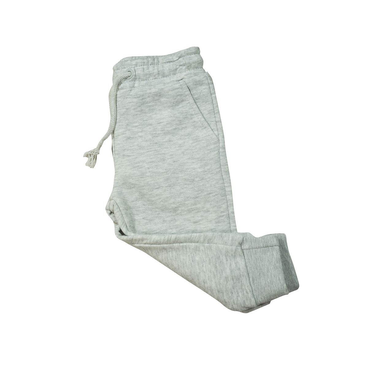 PUMUCKI - Pantalón de Buzo Comfort Algodón Niña Cómodo y Suave Gris