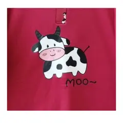 LIKE SHOP - Pijama Mujer Franela Invierno Manga Larga Diseños Vaquita 4057