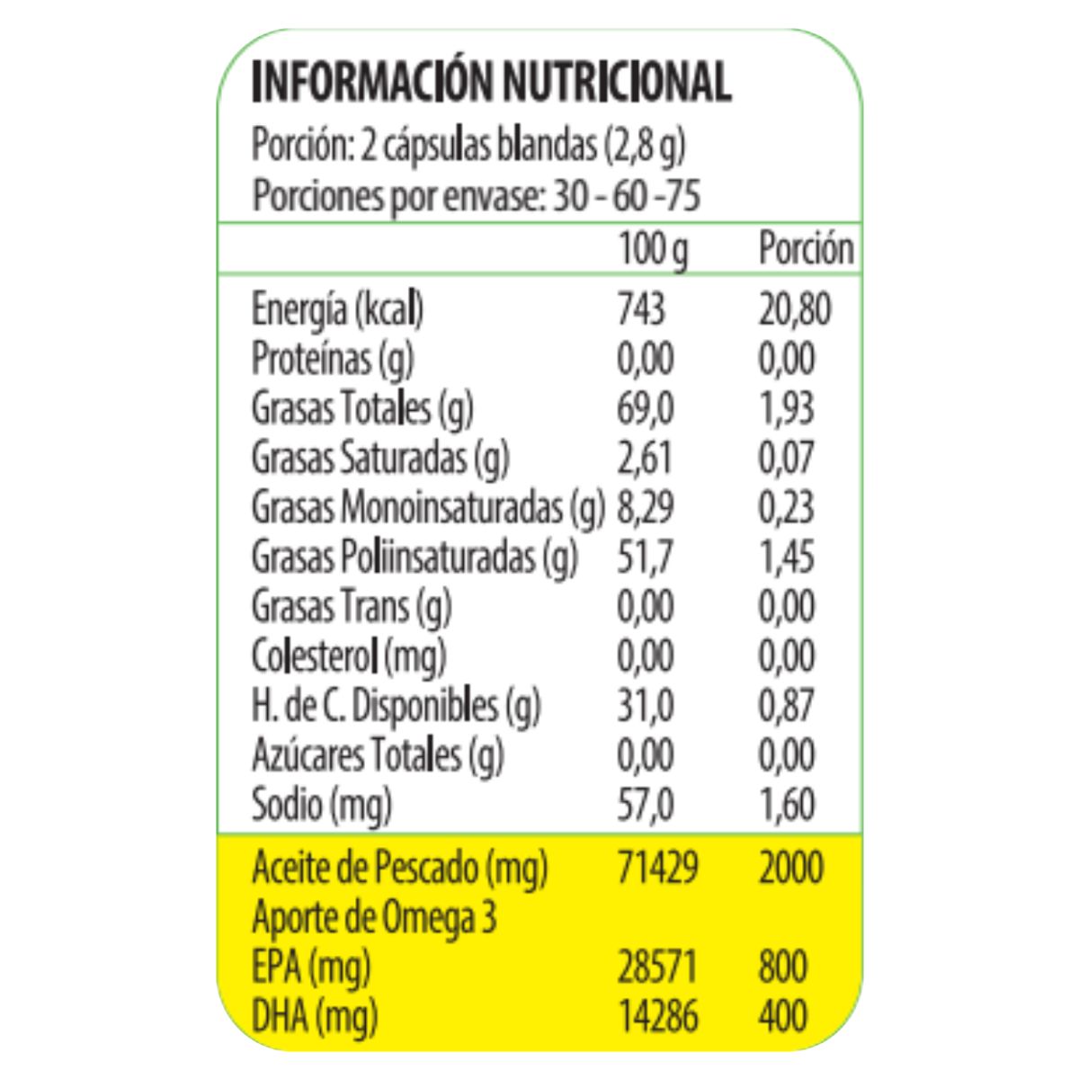 NEWSCIENCE - Omega Up Ultra Pure Aceite de Pescado Newscience