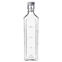 KILNER - Botella Tapa Gris Cierre Clip 1Lt