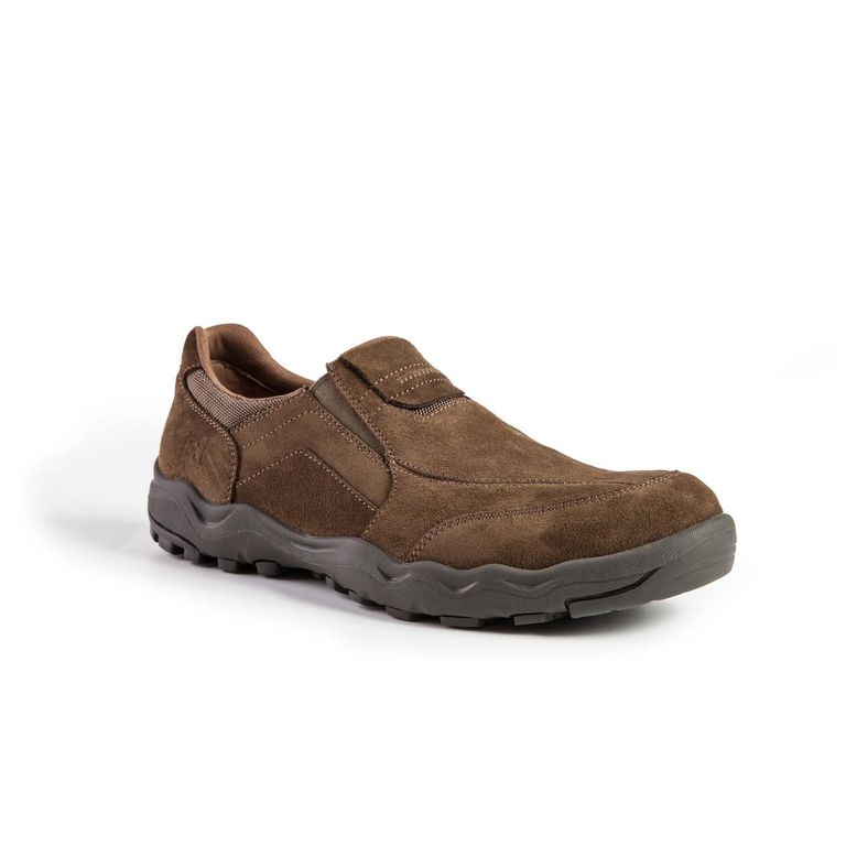 Zapatillas Slip-On Hombre Cuero 24 Flex Paine-3-04 Taupé
