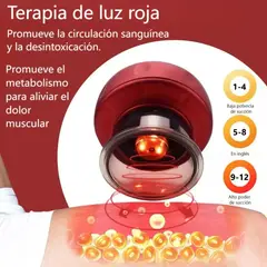 MOVI - VENTOSA ELECTRICA, ALIVIO DOLORES, ANTICELULITIS, CON MASAJE Y VIBRACION
