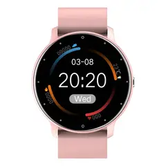 GENERICO - Smartwatch Genérico Zl02, Pantalla Tft Táctil, Correa Rosa BELUG