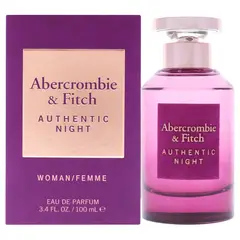 ABERCROMBIE & FITCH - Authentic Night Eau de Parfum for Woman - 100ml