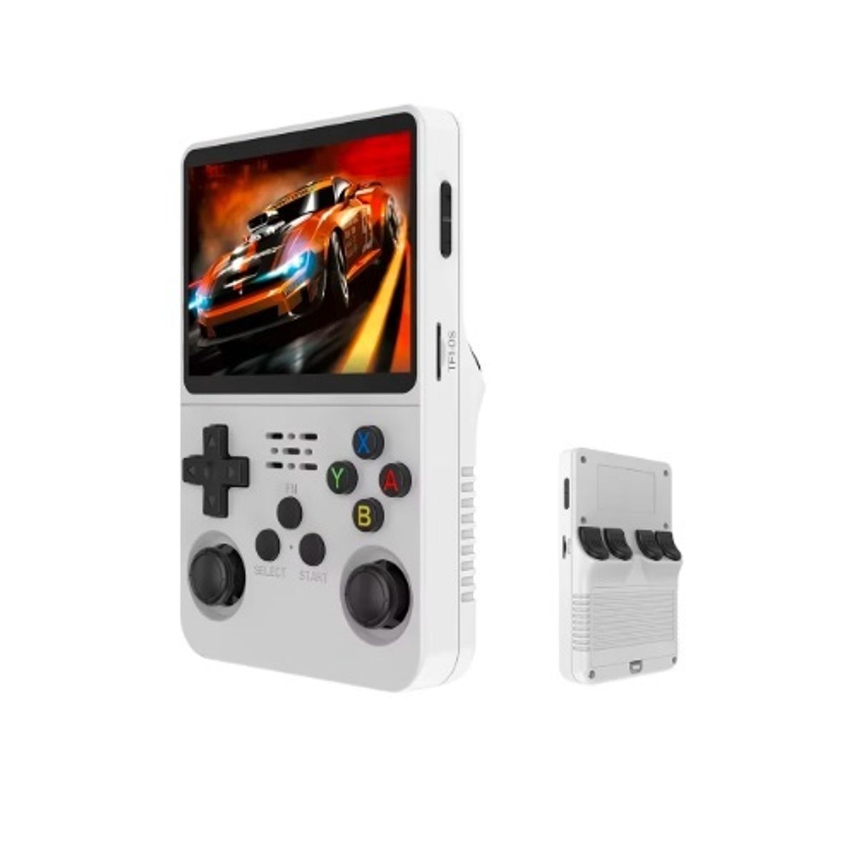 GENERICO - Consola Portatil Retro Game R36S 64GB Color Blanco