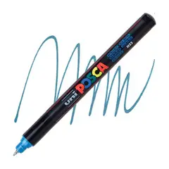 UNI POSCA - Marcador Acrílico Azul Metálico 1MR POSCA