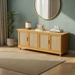IDEEHOUSE - Zapatero Organizador Con Asiento Multifuncional 132x47x32cm