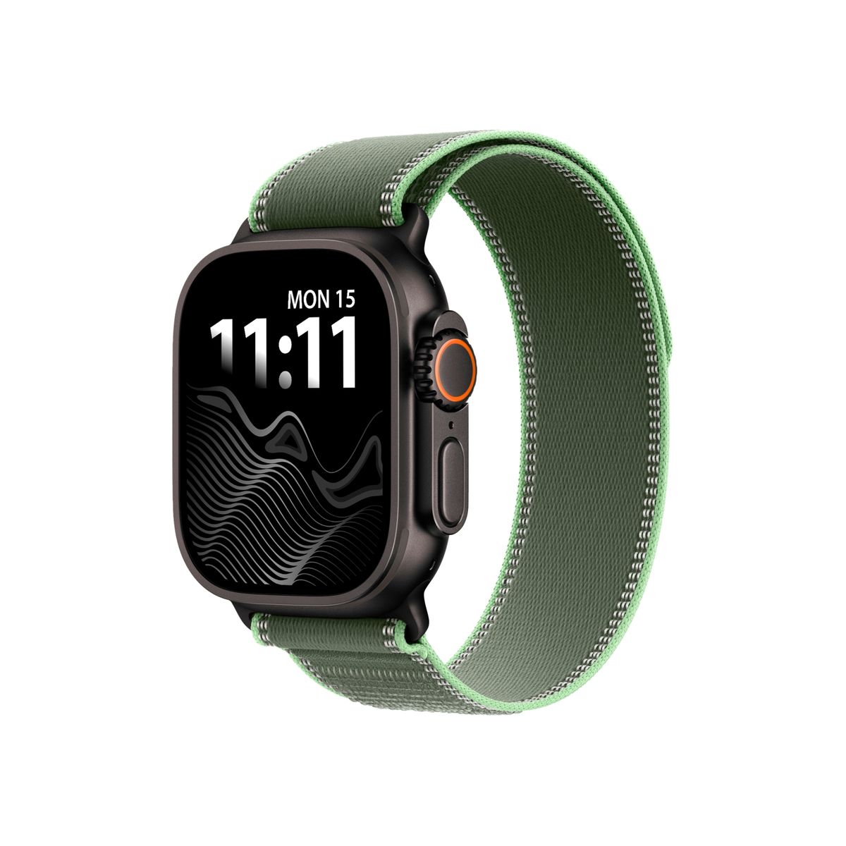 GENERICO - Correa Trail edición Black compatible con Apple Watch