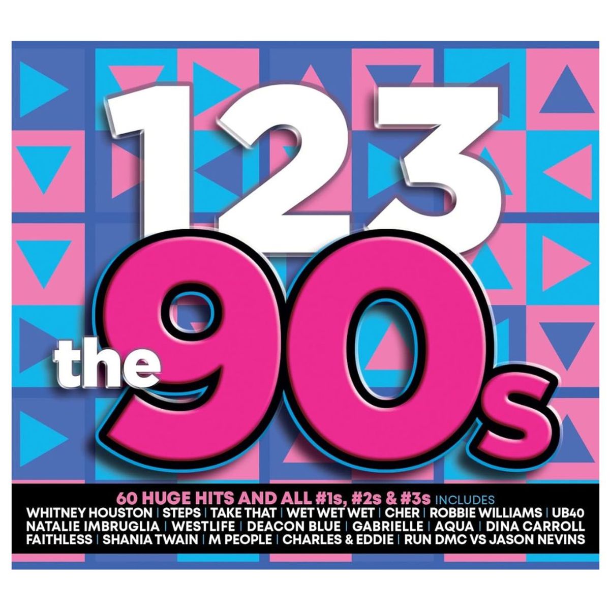 GENERICO - 1 2 3 THE 90S - VARIOUS (3CD) / CD