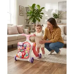 GENERICO - Andador Caminador Multifuncional 5 En 1 Para Bebe
