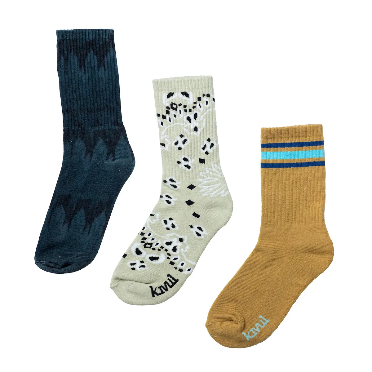 KIVUL - Tripack Unisex Kivul Calcetines Long Multicolor