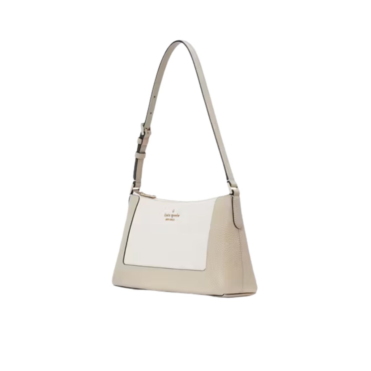 KATE SPADE - Cartera Kate Spade Lena Medium Suede Cuero Negro