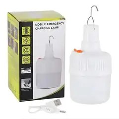 GENERICO - Foco o Bombillo LED de Emergencia Portátil y Recargable