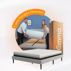 EMMA - Cama Europea Diamond Cooling 2 Plazas Plus