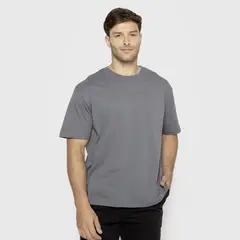 BLACK BUBBA - Polera Brooklyn Gris Oscuro