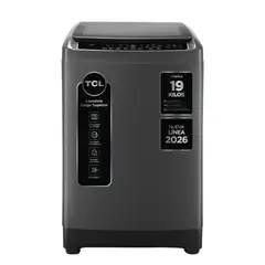 TCL - Lavadora Automática Carga Superior 19Kg Titanium F319TLG