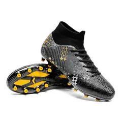 DANWEILE - Zapatillas Fútbol Unisex zapatos Negro