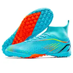 DANWEILE - Botas fútbol unisex Blanco