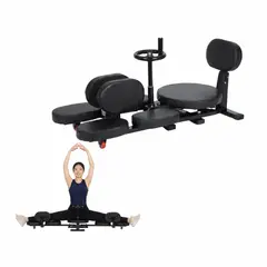 GENERICO - Máquina de Estiramiento para Splits 0-180° Entrenamiento de Flexibilidad con Almohadillas Acolchadas