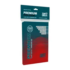 GENERICO - Protectores Top Deck Premium Standard Red