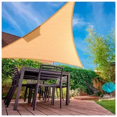 IRM - Toldo vela triangular cubresol 4x4x4 mts