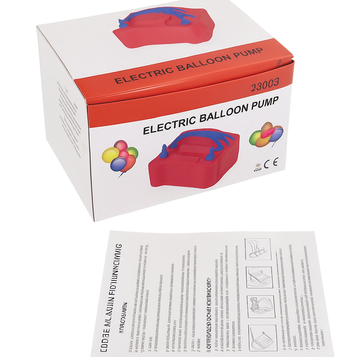 GENERICO - Inflador Eléctrico de Globos de Doble Boquilla 600W