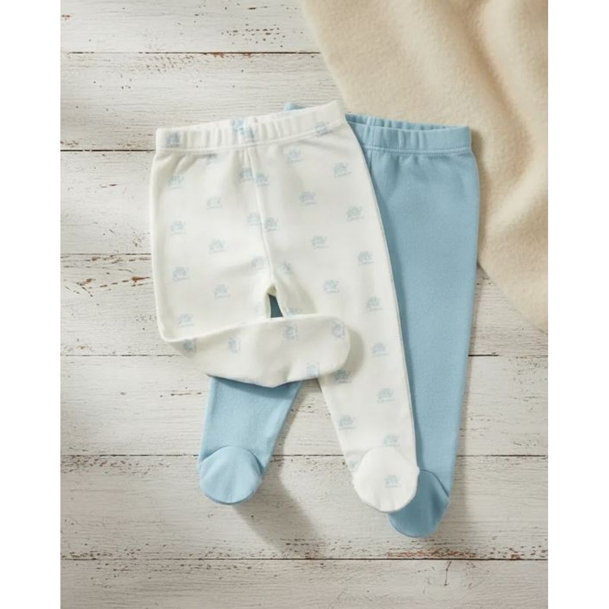TEDMIMAK - pantys algodon bebe pack 2 unidades niño