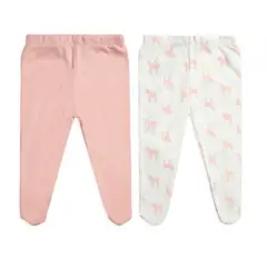 TEDMIMAK - Pantys algodon bebe pack 2 unidades niña