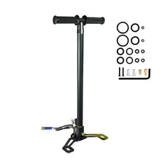 GENERICO - Bomba Manual Tuxing TXHP004 Negra Presión 4500psi HPA Portable BELUG