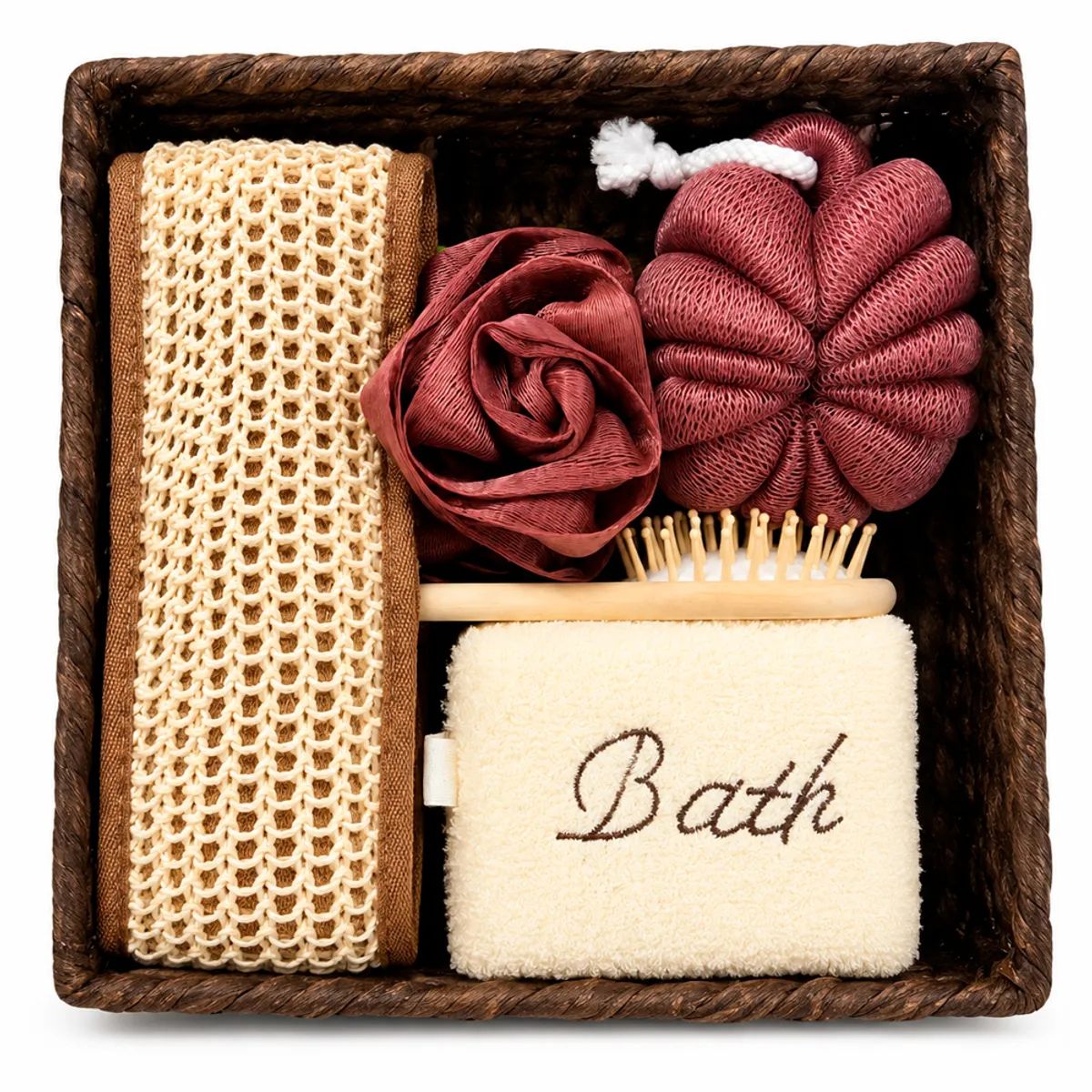 IRM - Set de bano regalo kit spa marron