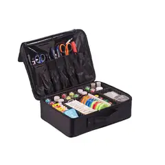 GENERICO - Organizador Estuche Multiuso Accesorios Compartimientos
