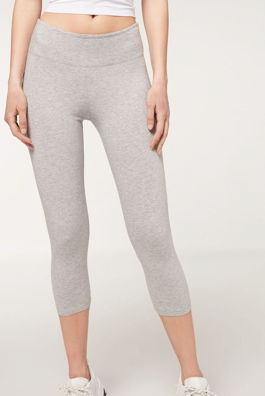 CALZEDONIA - Calzedonia Leggings Capri Algodón