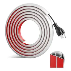 KUANGYE - Autoadhesivo Organizador Y Protector Cables Pisos 4 m