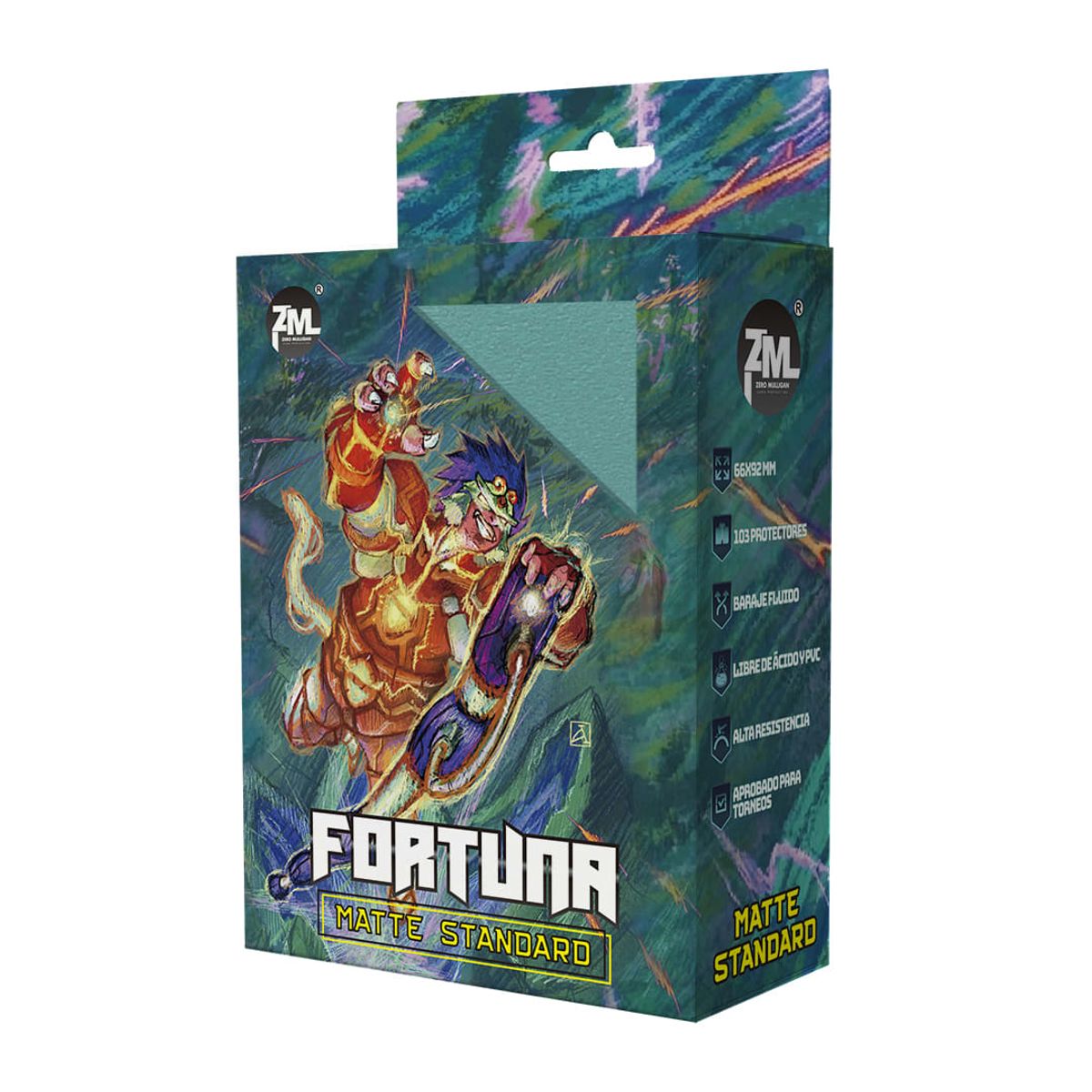 GENERICO - Protector Zero Mulligan Fortuna Standard Size Menta