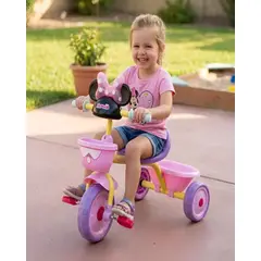 GENERICO - Triciclo Infantil Temático con Canasto M2