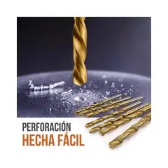 GENERICO - Juego de Brocas 99 Piezas Metal Madera Labg