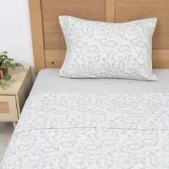 MASHINI - SABANAS DE POLAR ESTAMPADA ALBA 1.5 PLAZAS SINGLE