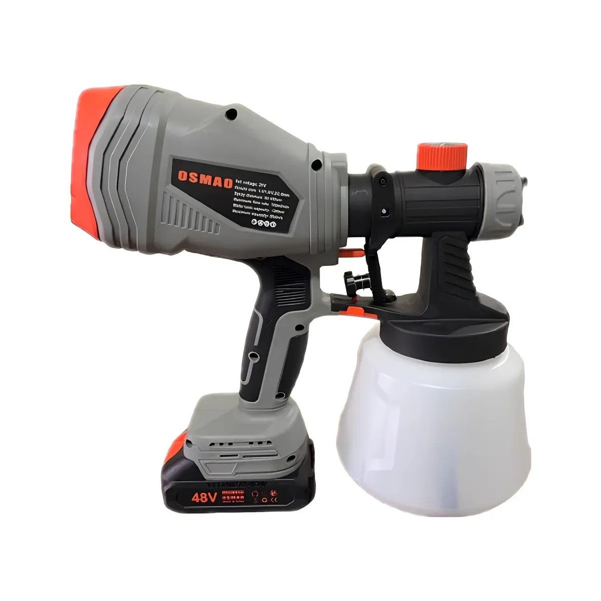 GENERICO - Pistola Eléctrica De Pintura Osmao 2 Batería 48v Recargable BELUG
