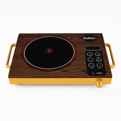 GENERICO - Cocinilla Eléctrica de un Plato de Acero Inoxidable 1000W