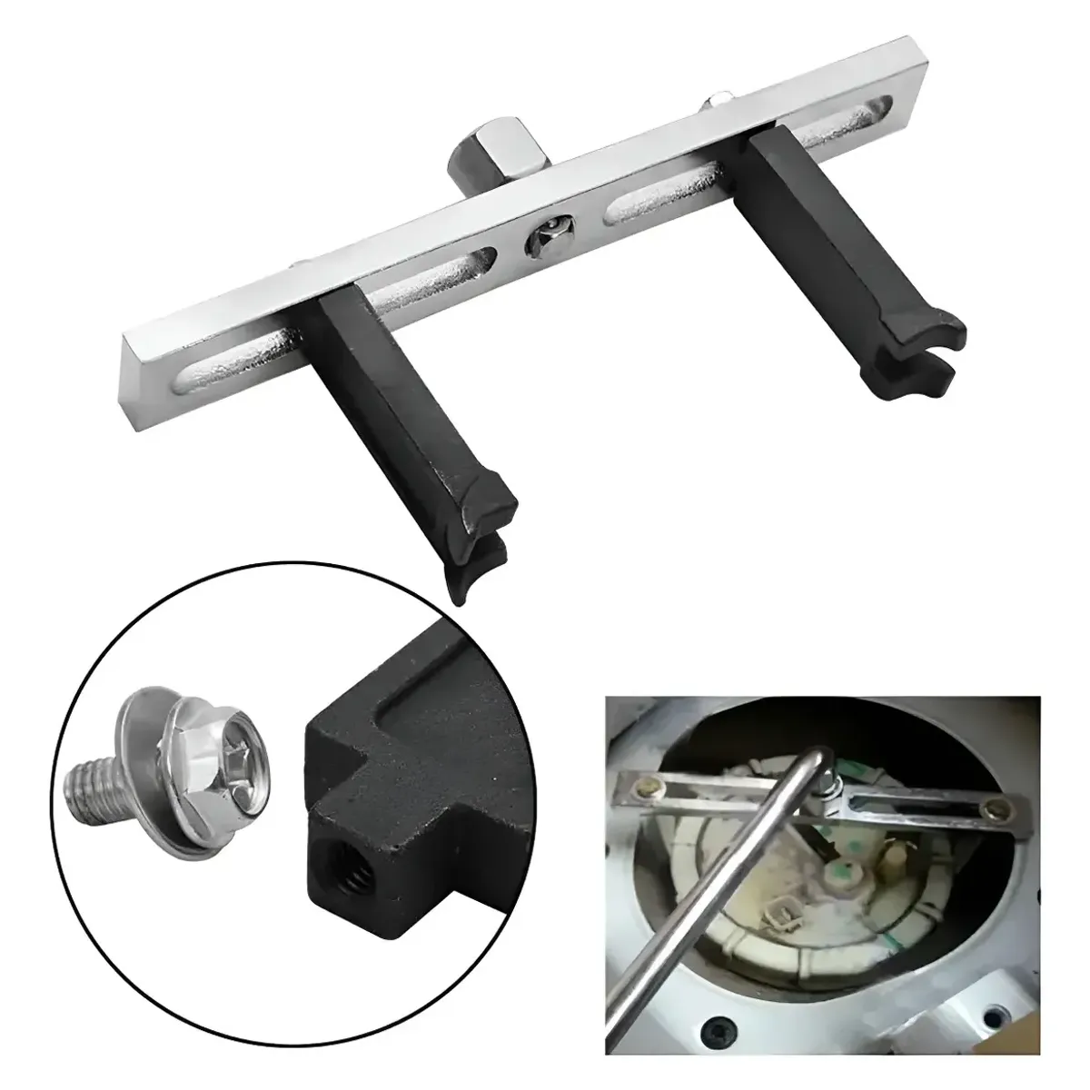 GENERICO - Llave Extractor Tapa Tanque Bomba De Gasolina Profesional