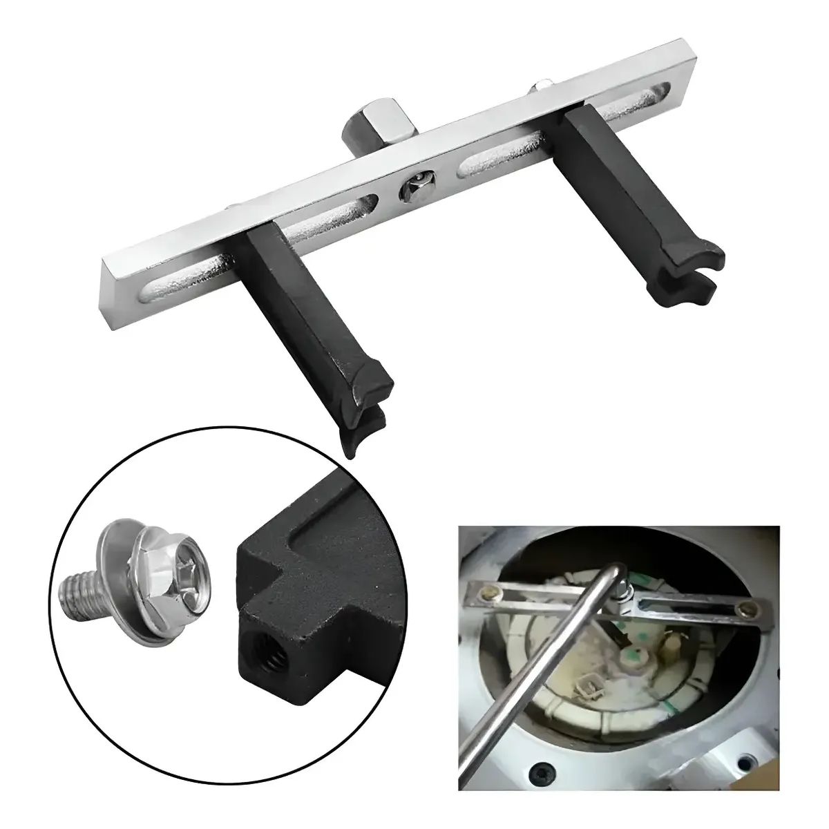 GENERICO - Llave Extractor Tapa Tanque Bomba De Gasolina Profesional