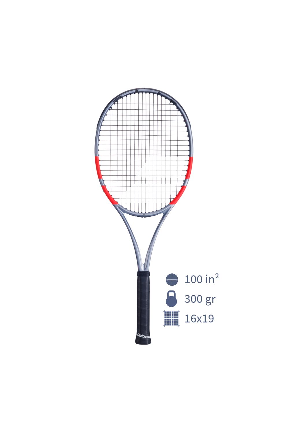 BABOLAT Raqueta de Tenis Babolat Pure Strike 100 16x19 Gen4 Grip3