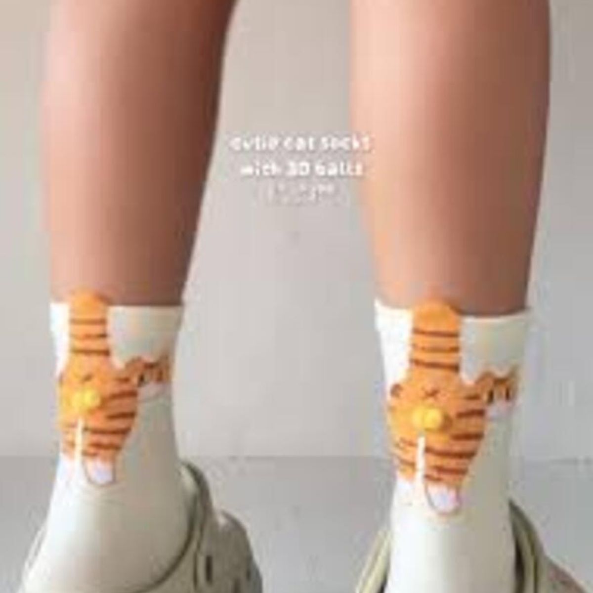 EVERSO - Calcetines De Gato Bolas 3d Diseños Divertidos Tall 36-43