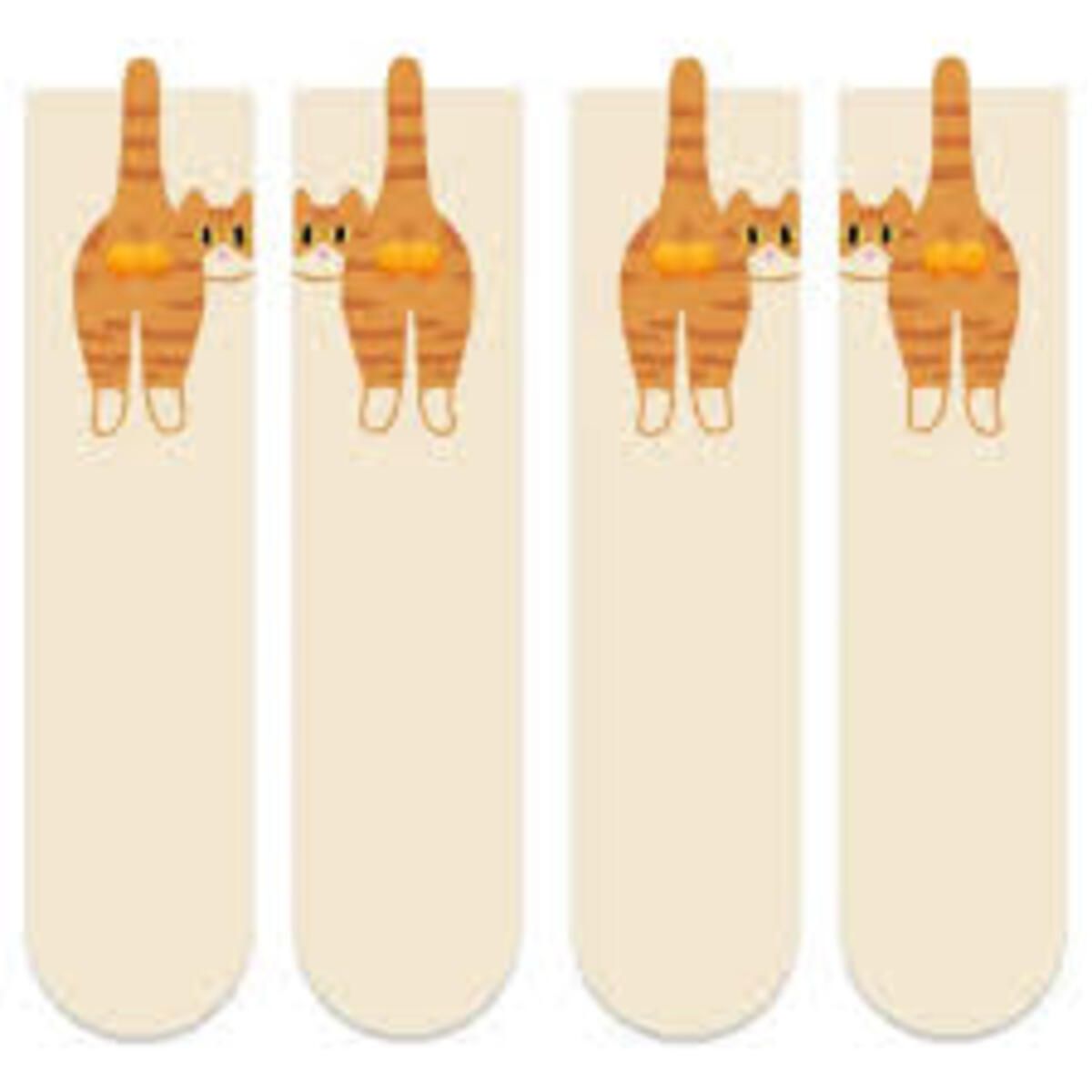 EVERSO - Calcetines De Gato Bolas 3d Diseños Divertidos Tall 36-43